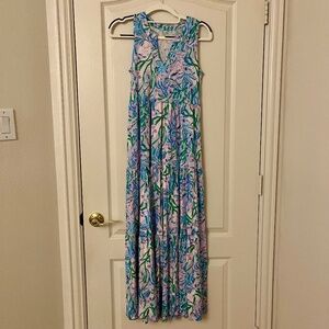 Lilly Pulitzer Sydnee Maxi Dress, Multi Secret Escape